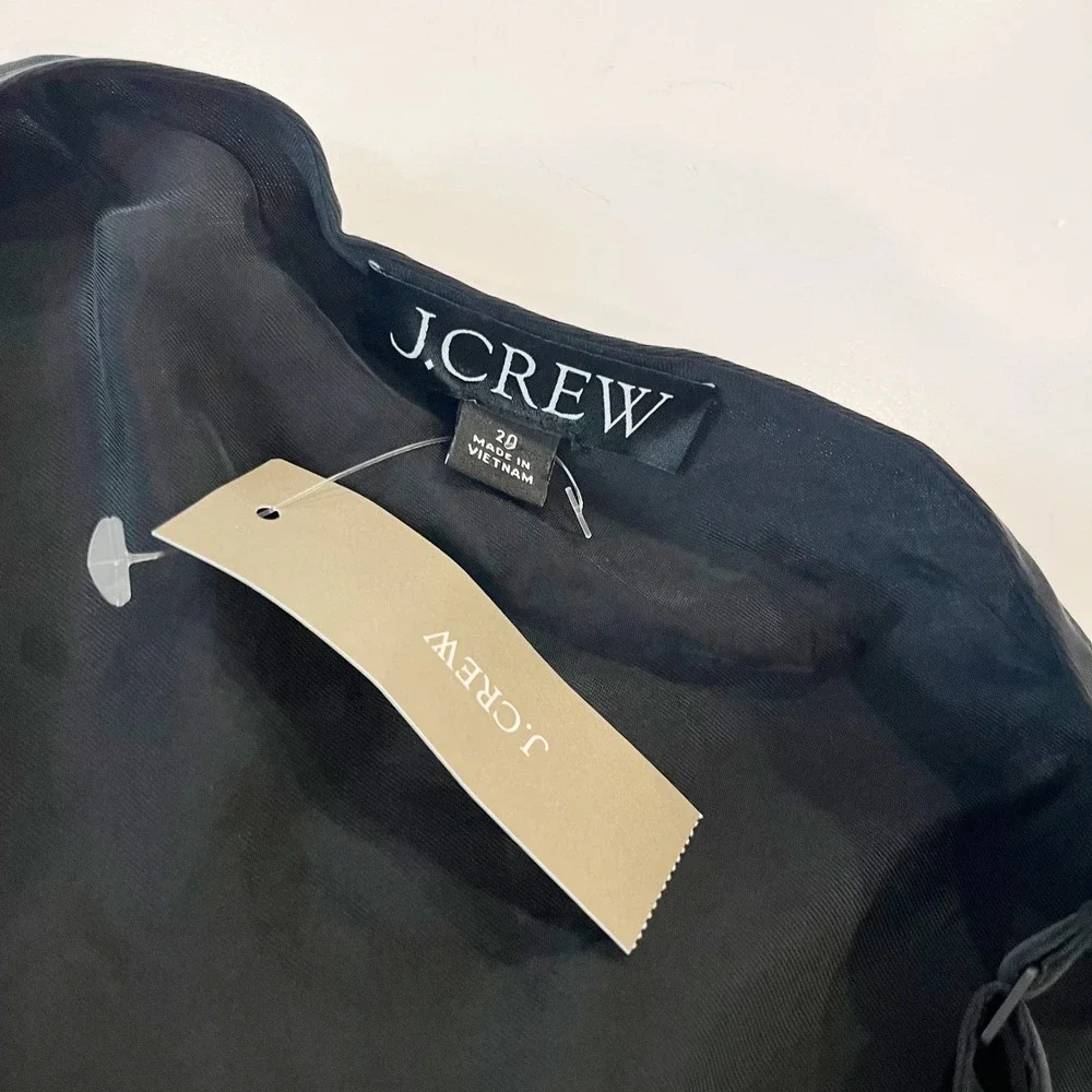 J. Crew cupro spaghetti